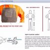 Mandil o delantal de cuero para soldadura modelo Tywel - Imagen 3