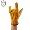 Guantes de trabajo de seguridad para soldadura TIG en cuero - Imagen 5