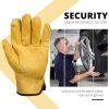 Guantes de trabajo de seguridad para soldadura TIG en cuero - Imagen 2