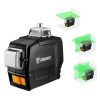 Láser verde nivel Horizontal y Vertical DEKO DC Series 12 líneas 3D - Imagen 4