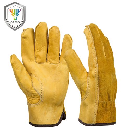 Guantes de trabajo de seguridad para soldadura TIG en cuero