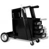 Carro para equipo de soldadura con 4 cajones en color negro - Imagen 5