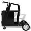 Carro para equipo de soldadura con 4 cajones en color negro - Imagen 4