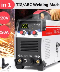 Equipo de soldadura eléctrica 2 en 1 ARC/TIG IGBT Inverter Arc 220V 250A MMA