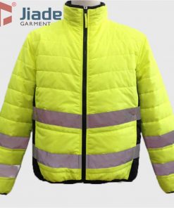 ▷Chaqueta reflectante de trabajo para invierno de alta visibilidad