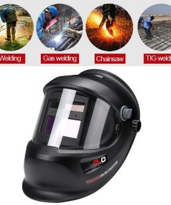 Máscara de Soldadura Big View con oscurecimiento automatico Solar, TIG MIG MMA