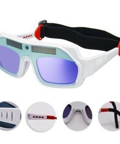 Gafas LCD con energía solar de oscurecimiento automático de protección