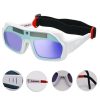 Gafas LCD con energía solar de oscurecimiento automático de protección - Imagen 2