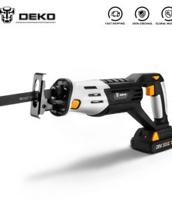 Sierra recíproca inalámbrica velocidad ajustable DEKO 20V