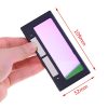 Cristal solar oscurecimiento automático protector de ojos soldador