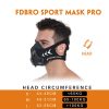 Máscara para Fitness y entrenamientos deportivos resistencia en cardio - Imagen 6