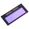 Cristal solar oscurecimiento automático protector de ojos soldador