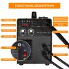 Equipo de soldadura DEKO MKA-200, 5,6 Kva, 220V, 3 en 1 MIG/TIG/MMA MIG