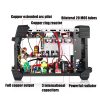 Equipo de soldadura eléctrica TIG/ARC 220V 7700W 2 en 1 inversor MMA IGBT 20-250a