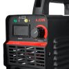 Máquina de soldadura eléctrica con pantalla LCD de ZX7-225, dispositivo portátil de 20A-225A 4200W, inversor de arco/MMA, mini soldador IGBT portátil con pantalla Digital