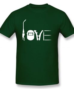 Camisetas para soldador LOVE WELDING manga corta