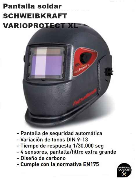 Pantalla de soldadura automatica Varioprotect XL