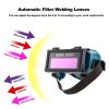Gafas de soldadura protección con oscurecimiento automático