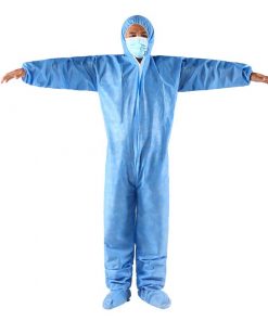 Mono Unisex de protección sanitaria con aislamiento de cremallera