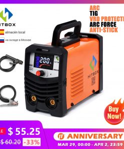 Equipo de soldadura por arco HITBOX MMA200 TIG Argon Arc Force 220V