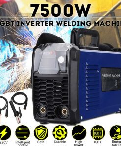 Equipo de soldar portatil por arco, 200/250 Amp inversor de 7500W, 250A, 9,5kva, 220V, IGBT, MMA