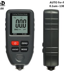 Medidor de espesor de recubrimiento TC100 0,1 micrón/0-1300 película de pintura de coche