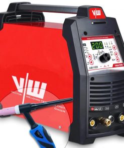Equipo de soldadura 3 en 1 inversor TIG MMA Pulse DC 200A, inversor de electrodos, IGBT, digital, multifuncional