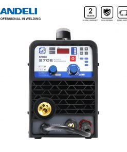 Equipo de soldar ANDELI monofásica MIG ARC MMA TIG, soldador sin gas, 220V, 3 en 1