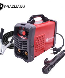 Maquina de soldar PRACMANU arco eléctrico tipo inverter de 225A con Voltaje de Entrada de 220 V, ideal para tareas de bricolaje