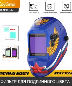 Máscara de soldar oscurecimiento automático modelo Rusia