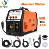 Equipo de soldadura HITBOX MIG de acero inoxidable de 220V MIG ARC TIG MIG200, DC funcional, sin gas - Imagen 2
