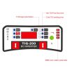 Máquina de soldadura inteligente multifuncional, TIG-200G en frío soldadura por arco - Imagen 4