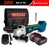 Amoladora angular e inalámbrica para corte WOSAI-M14 eléctrica sin escobillas de Iones litio de 20V - Imagen 2