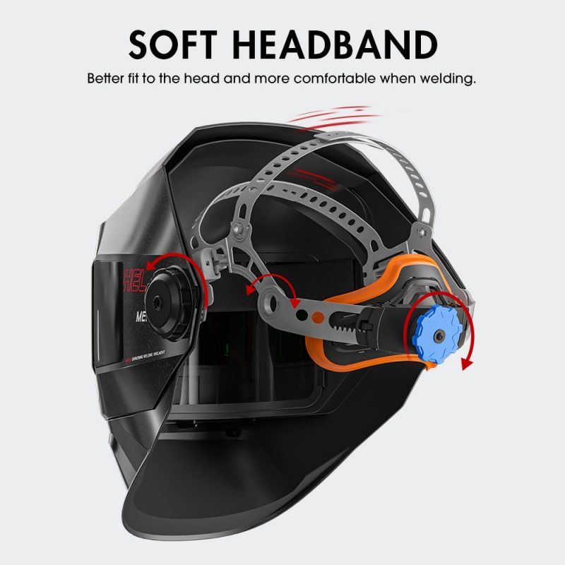 Mophorn Casco De Soldadura Con Oscurecimiento Automático Solar, Visión