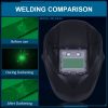 Casco de soldadura de primera clase óptica con oscurecimiento automático, sombra completa 4-13, área de visión 93x43 (mm) - Imagen 6