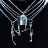 Collares personalización de acero inoxidable para hombres y mujeres soldadores - Imagen 4