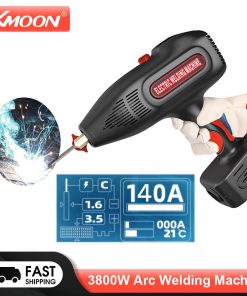 Máquina de soldadura por arco KKMOON herramienta de bricolaje portátil ajustable