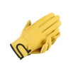 Guantes de trabajo de cuero proteccion para soldadores con TIG - Imagen 5