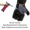 Guantes de soldadura HHPROTECT resistentes al calor/fuego - Imagen 5