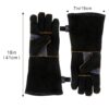 Guantes de soldadura HHPROTECT resistentes al calor/fuego - Imagen 6