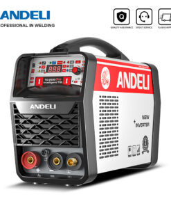 Máquina de soldadura ANDELI de 110/220V, soldador TIG multifunción 5 en 1, inversor IGBT