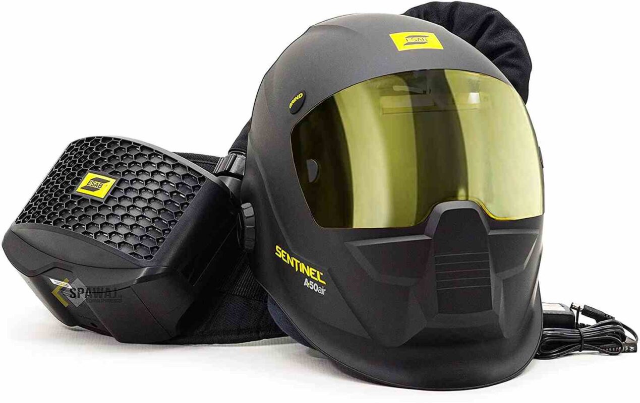 Casco soldador ESAB Sentinel A50 con PAPR AIR protege tus ojos y ...