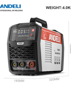 Máquina de Soldadura MIG Multifuncional Andeli: Potencia, Versatilidad y Calidad Garantizadas