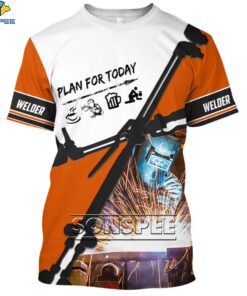 Camiseta Estampado Imagen Soldador 3D: ¡La Pasión del Soldador en tu Estilo!