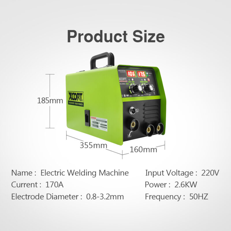 Máquina de Soldadura XCORT con MIG MMA, 110V/220V Equipo de Soldadura