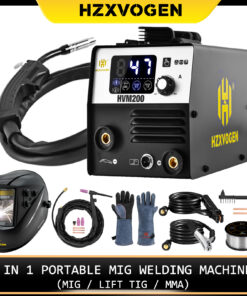 Máquina de Soldadura HZXVOGEN Semiautomática 3 en 1 HVM200 | Oferta Especial