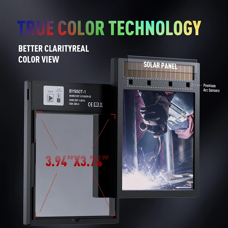 Descubre la Soldadura Avanzada con ANDELI: Máscara Solar con Visión 180° - Imagen 4