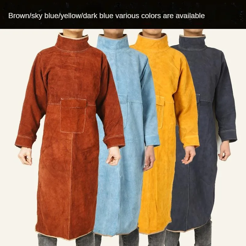 Ropa de trabajo protectora para soldador profesional: Ignífuga y Estilizada - Imagen 3