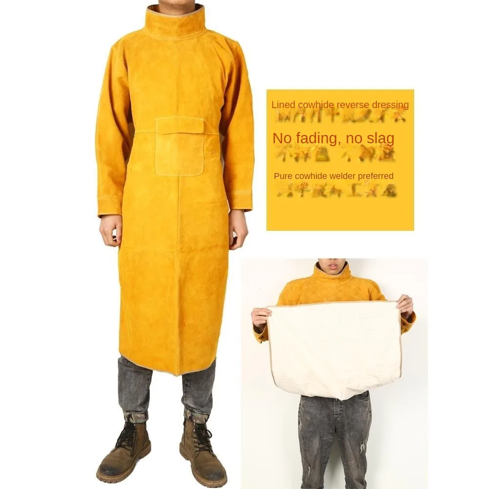 Ropa de trabajo protectora para soldador profesional: Ignífuga y Estilizada - Imagen 6