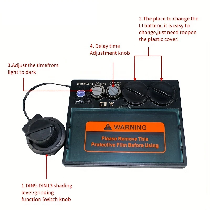 Protege tus Ojos con el Filtro de Oscurecimiento Automático Solar | Tienda de Soldadura - Imagen 5